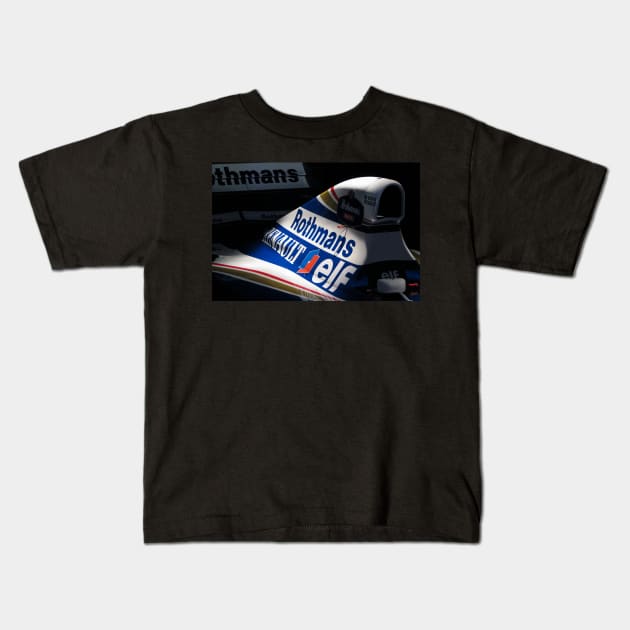Williams FW16 - Ayrton Senna Kids T-Shirt by SteveHClark